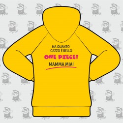 Felpa Quanto cazzo è bello One Piece