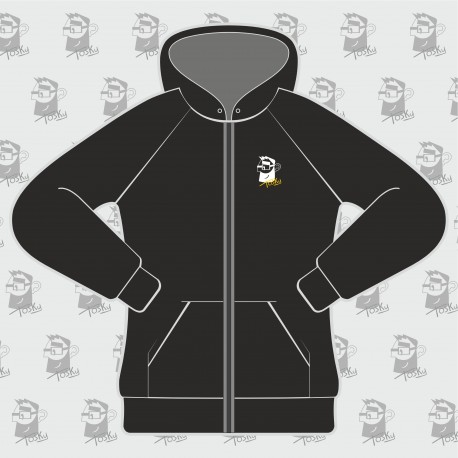 Felpa Zip Quanto cazzo è bello One Piece?