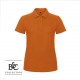 Polo donna manica corta basic