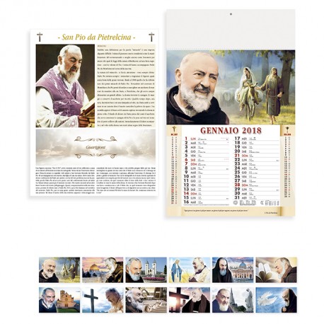 Calendari San Pio 100 pezzi