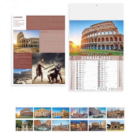 Calendari Roma 100 pezzi