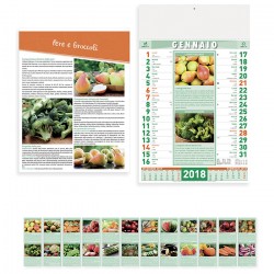 Calendari Frutta e Verdura 100 pezzi