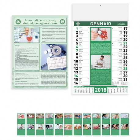 Calendari Farmacia 100 pezzi
