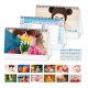 Calendari da Tavolo Paesaggi 100 pezzi